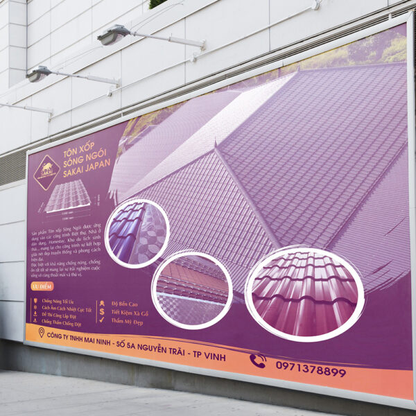 Thiết kế banner, biển bảng quảng cáo ngoài trời
