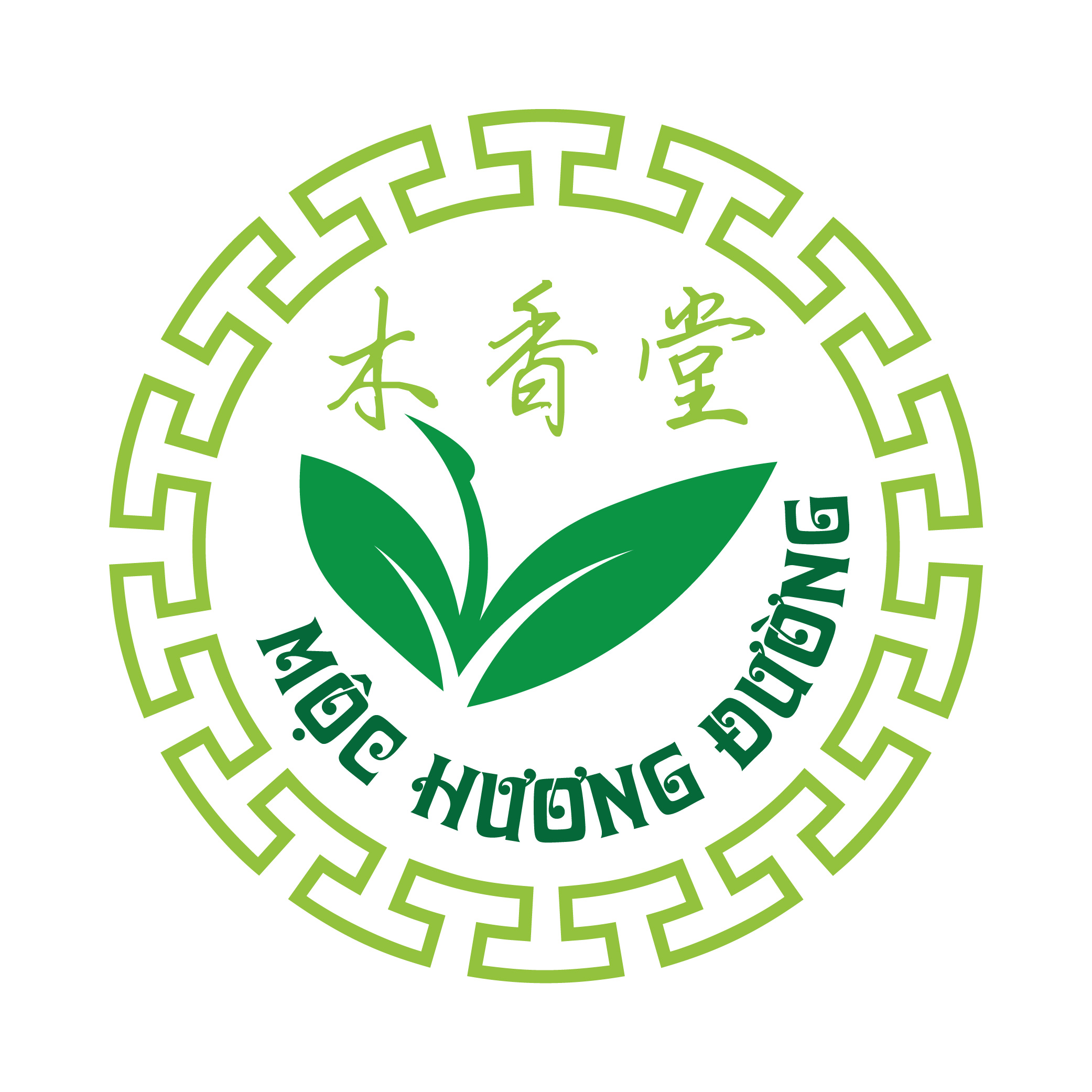 Thiết kế logo Đông Y và Spa theo phong cách cổ truyền