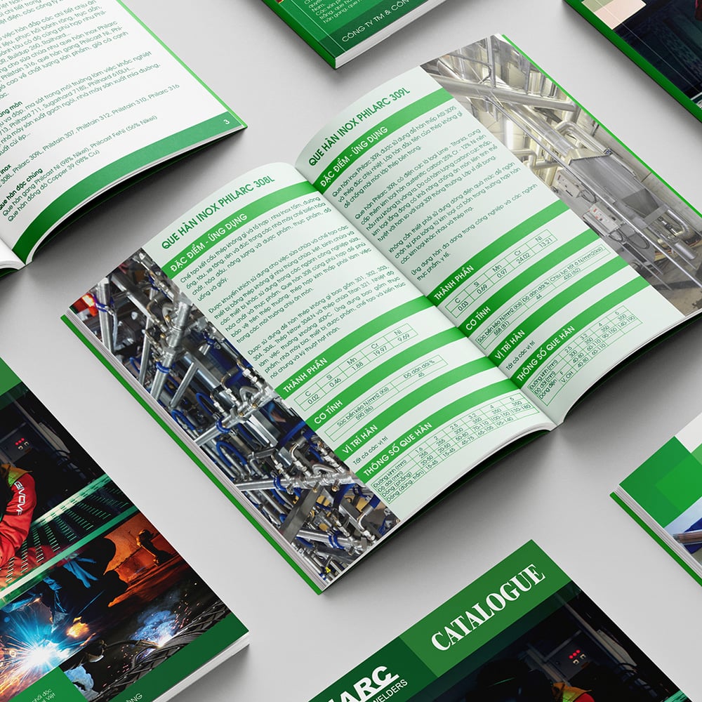 Catalogue sản phẩm que hàn cho doanh nghiệp cơ khí
