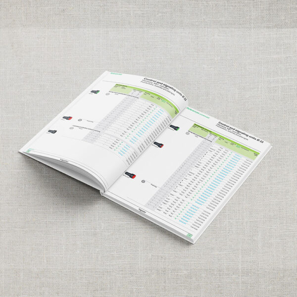Thiết kế catalogue sản phẩm kỹ thuật với thông số kỹ thuật chi tiết