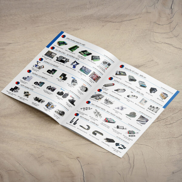 Catalogue cho công ty công nghệ, thiết bị điện tử