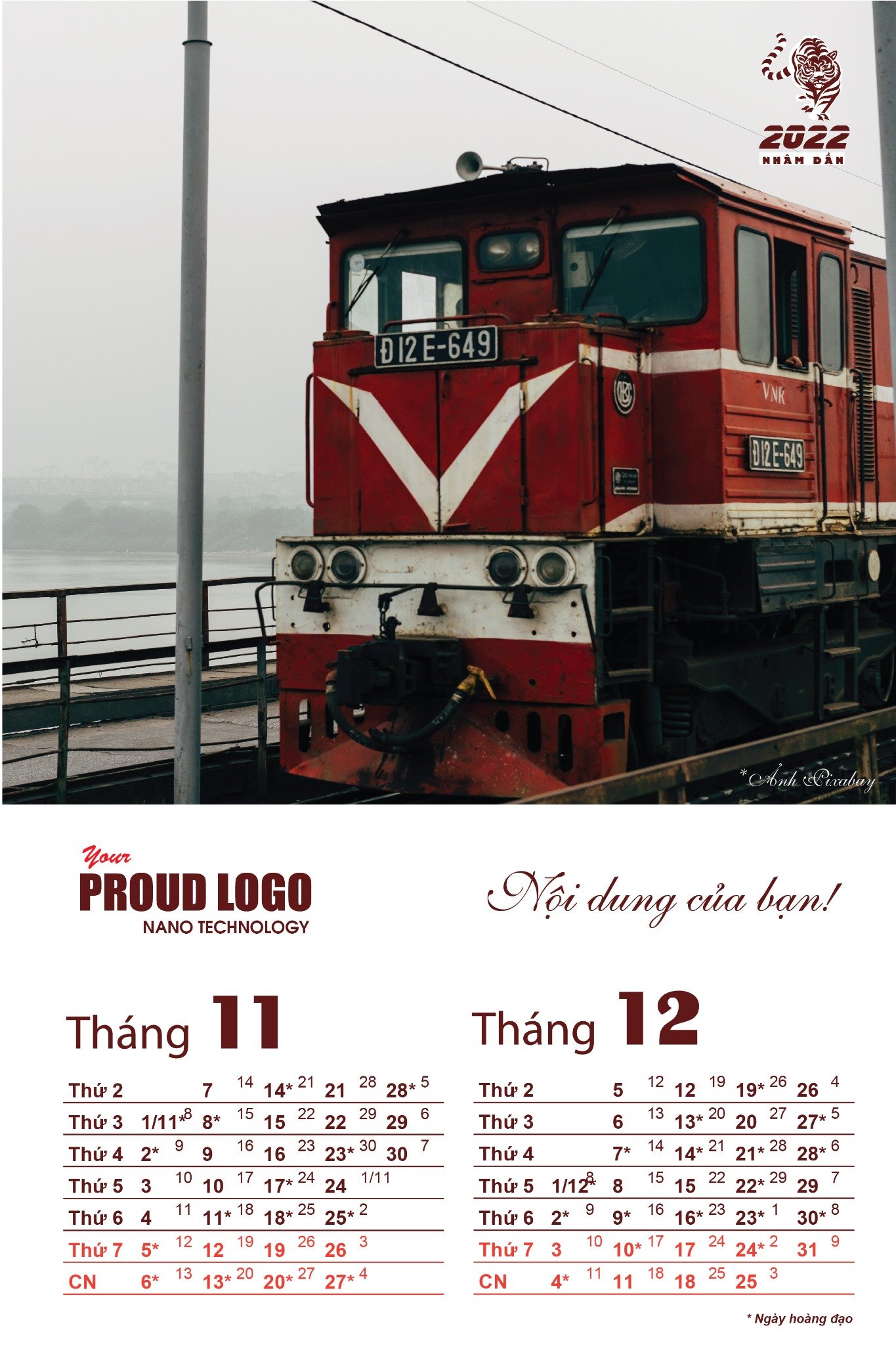Lịch treo tường 7 tờ phong cách Hà Nội cổ kính - Ảnh 7