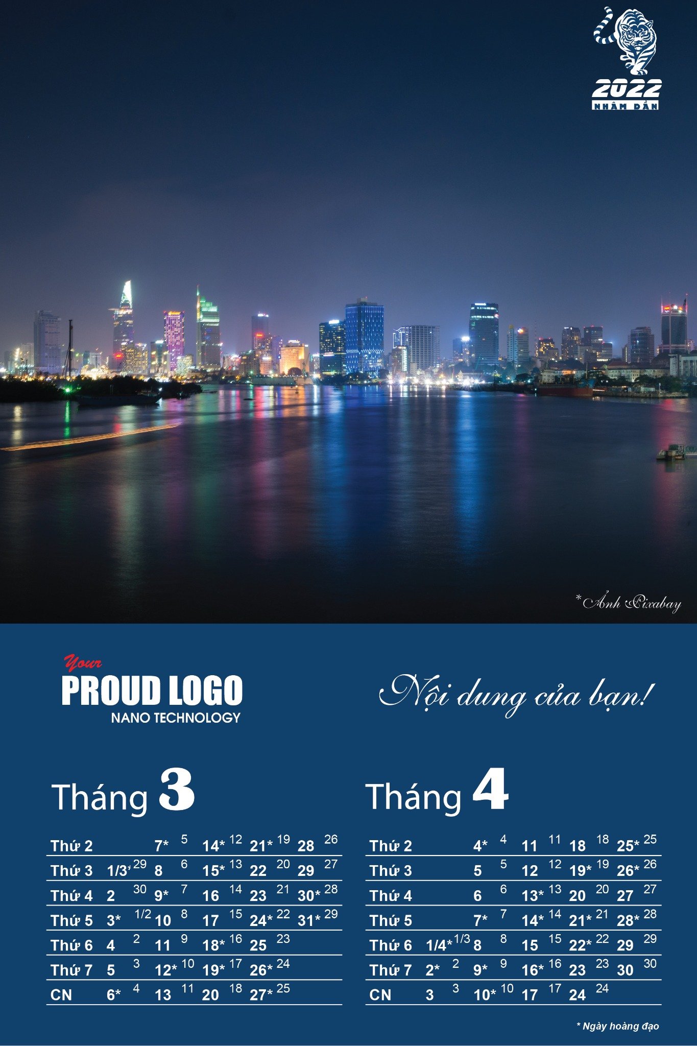 Lịch treo tường 7 tờ phong cách Sài Gòn hoa lệ - Ảnh 3
