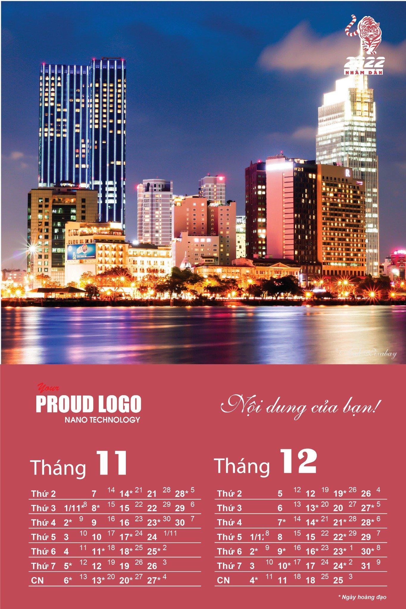 Lịch treo tường 7 tờ phong cách Sài Gòn hoa lệ - Ảnh 7