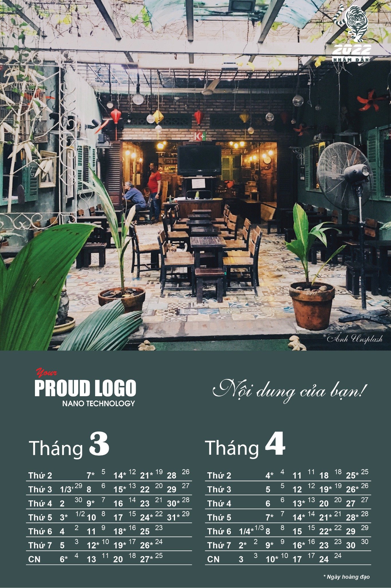 Lịch treo tường 7 tờ phong cách cuộc sống Sài Gòn - Ảnh 8