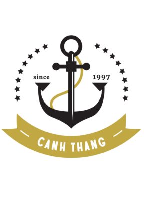 Logo nhà hàng hải sản theo phong cách Vintage Cảnh Thăng