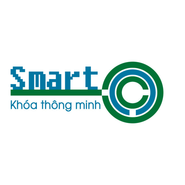 Thiết kế logo khóa thông minh Smart