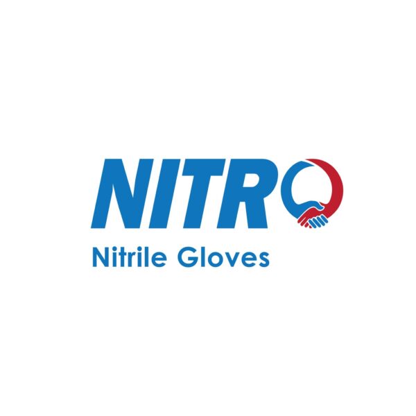 Thiết kế logo thương hiệu găng tay cao su Nitro