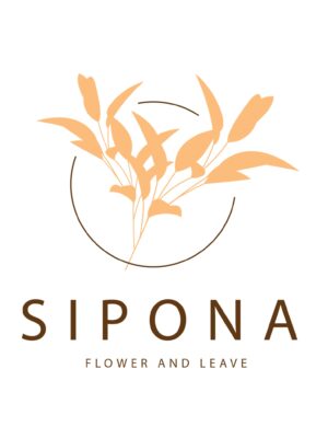 Logo dịch vụ và sản phẩm chăm sóc hoa và cây cảnh SIPONA
