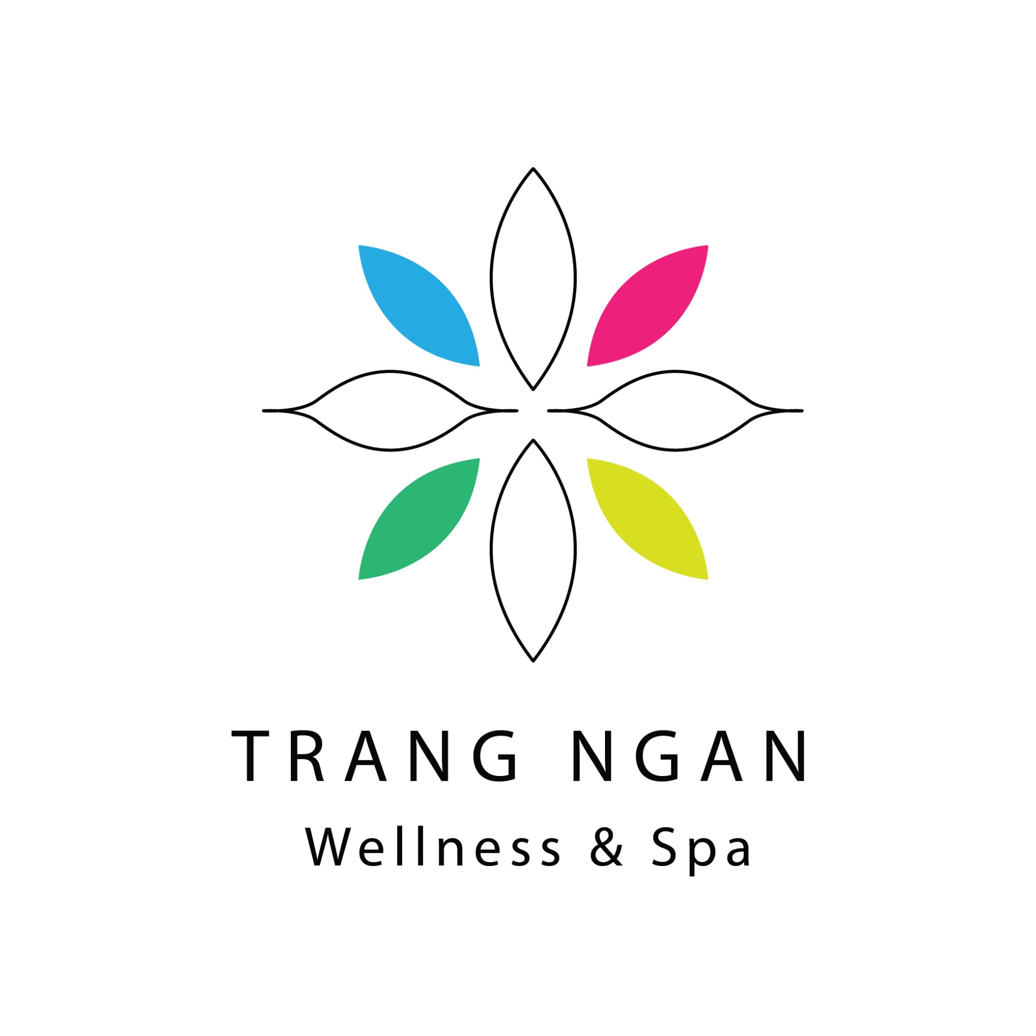 Logo trung tâm chăm sóc sắc đẹp và spa Trang Ngân