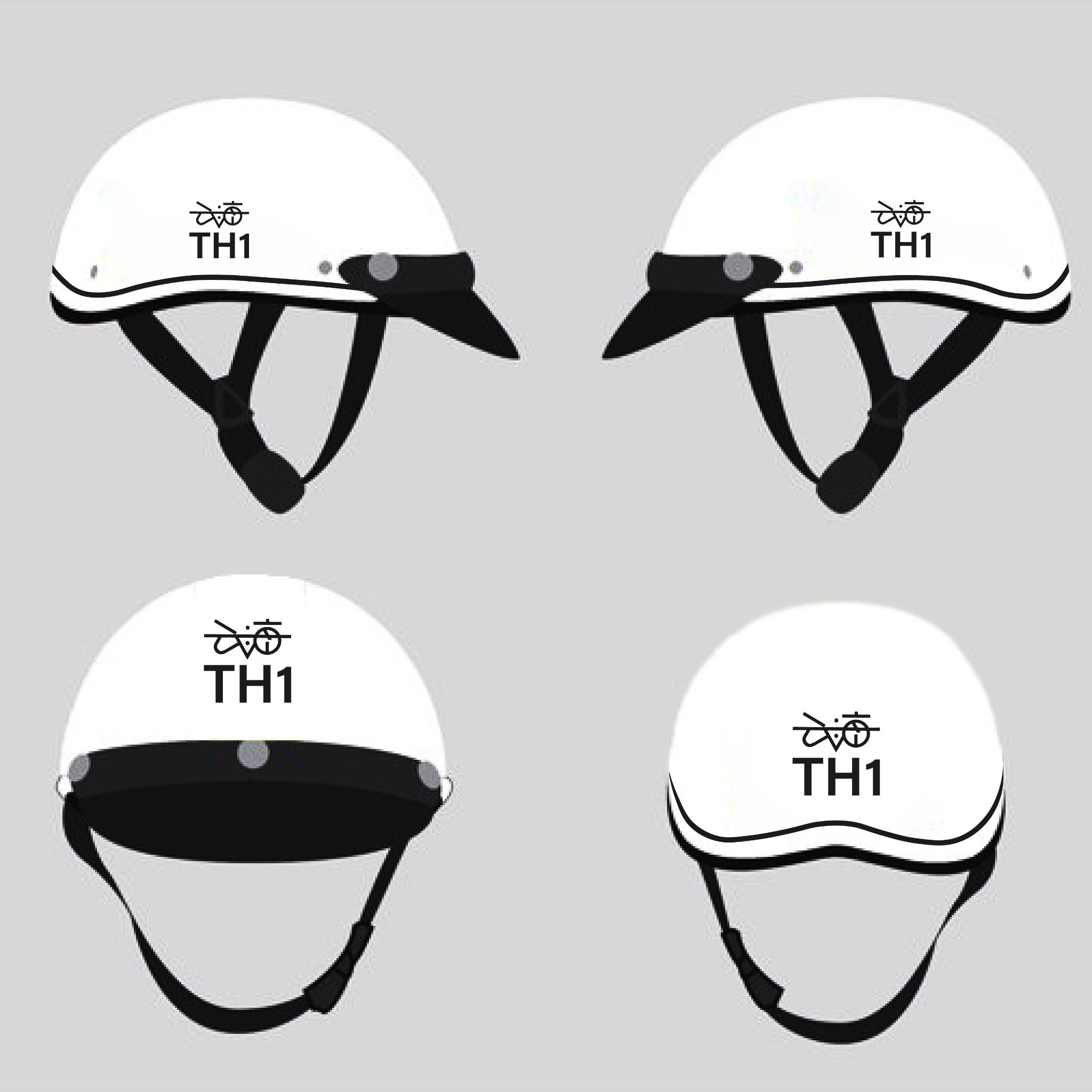 Thiết kế mũ bảo hiểm theo thương hiệu
