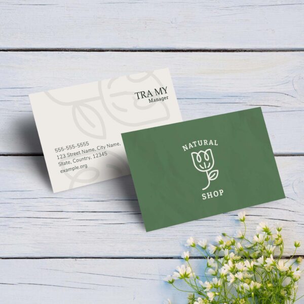 Danh thiếp - name card thẩm mỹ viện
