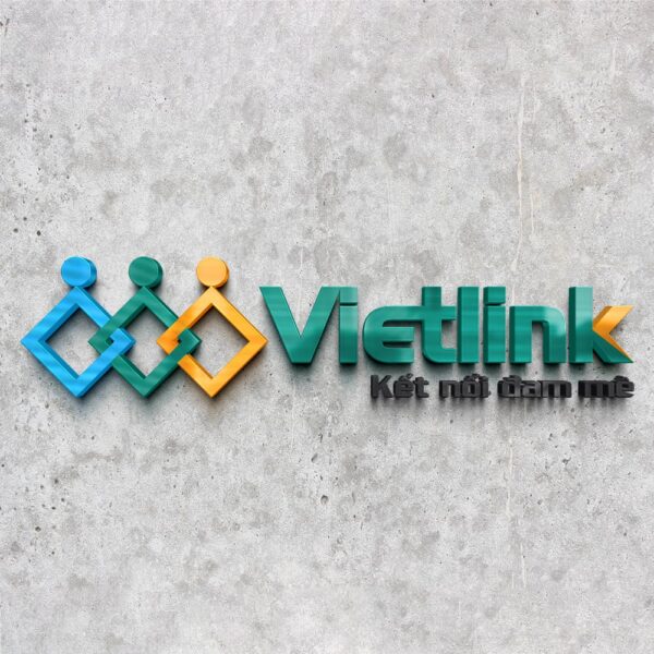 Thiết kế logo nhận diện thương hiệu Vietlink