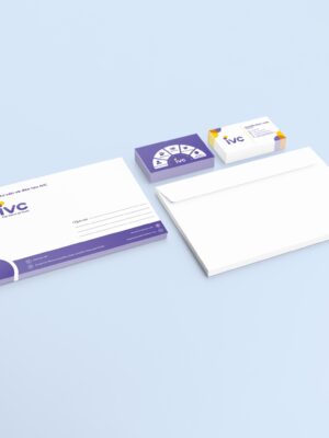 Thiết kế nhận diện thương hiệu: phong bì và namecard - danh thiếp