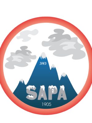 Mẫu thiết kế logo Sapa đậm chất người Dao đỏ