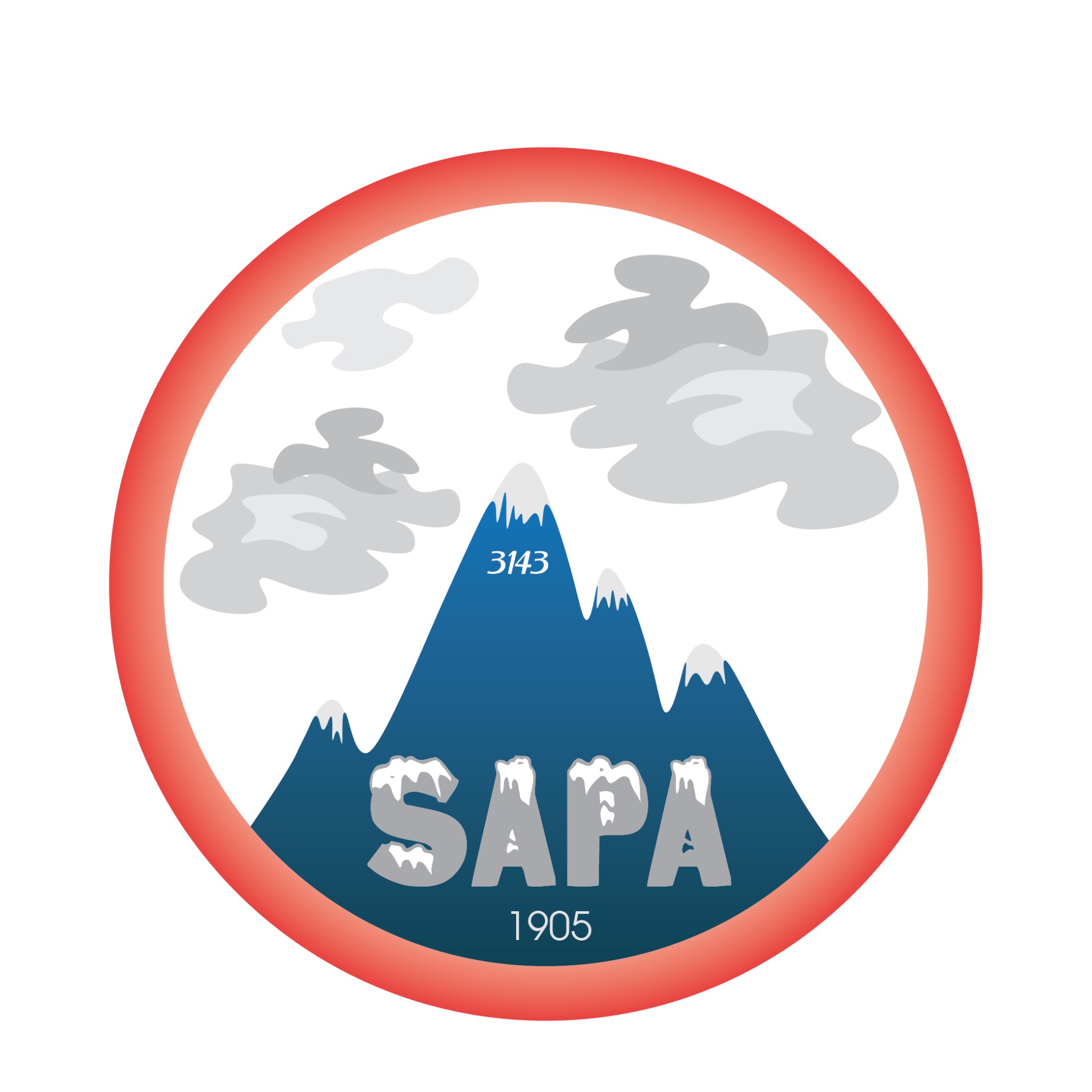Mẫu thiết kế logo Sapa đậm chất người Dao đỏ
