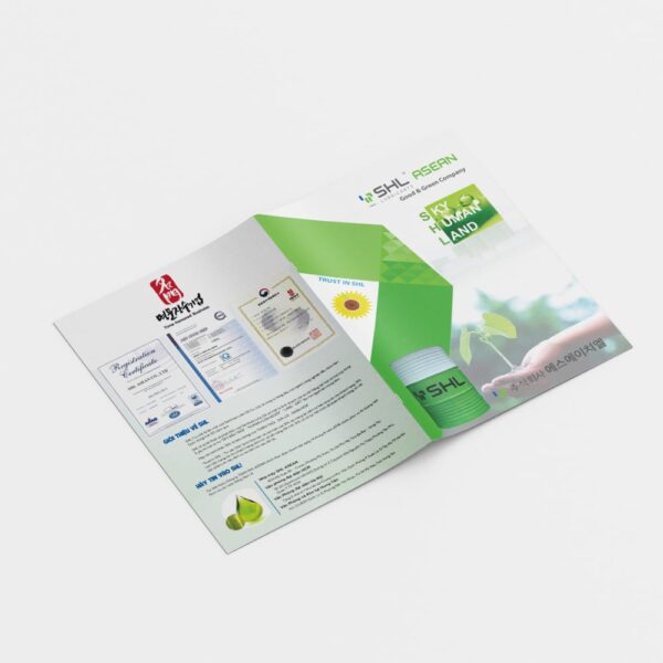 Thiết kế mẫu Catalogue cực đẹp cho doanh nghiệp nước ngoài FDI