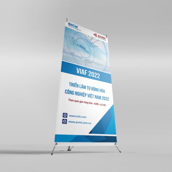 Standee cho sự kiện triển lãm giới thiệu công nghệ