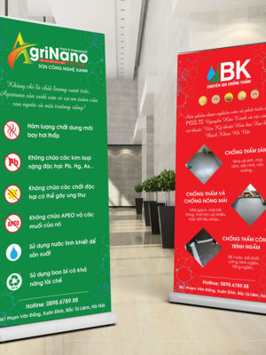 Thiết kế standee sự kiện