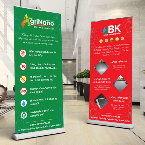 Thiết kế standee sự kiện