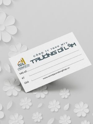 Thiết kế tem sản phẩm cho doanh nghiệp vật liệu xây dựng và nội thất
