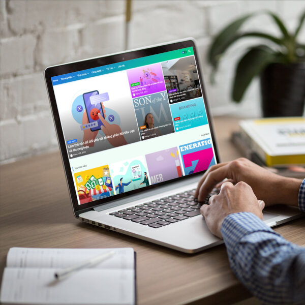 Thiết kế website tin tức, thông tin hiện đại