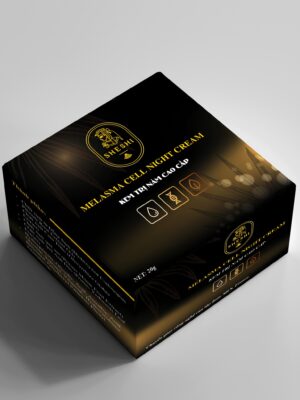 BAO BÌ - Thiết kế hộp giấy - bao bì sản phẩm mỹ phẩm trị nám