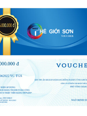 Voucher thiết kế cho chương trình, sự kiện - Mã giảm giá, tặng tiền