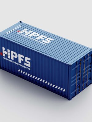 Thiết kế đồ họa thương hiệu thùng container cho doanh nghiệp vận tải, logistic