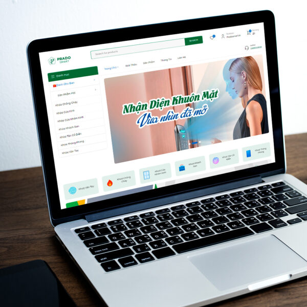 Thiết kế website khóa thông minh Smart Lock