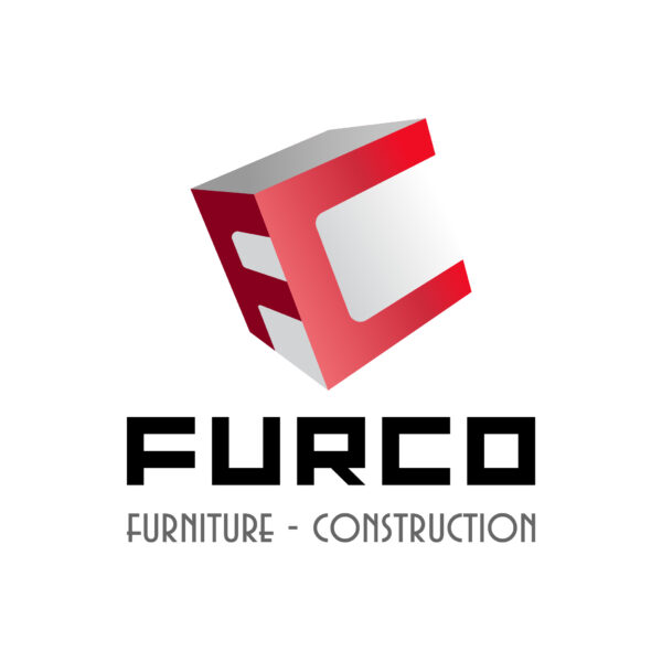 Thiết kế logo công ty xây dựng nội thất FC FurCo