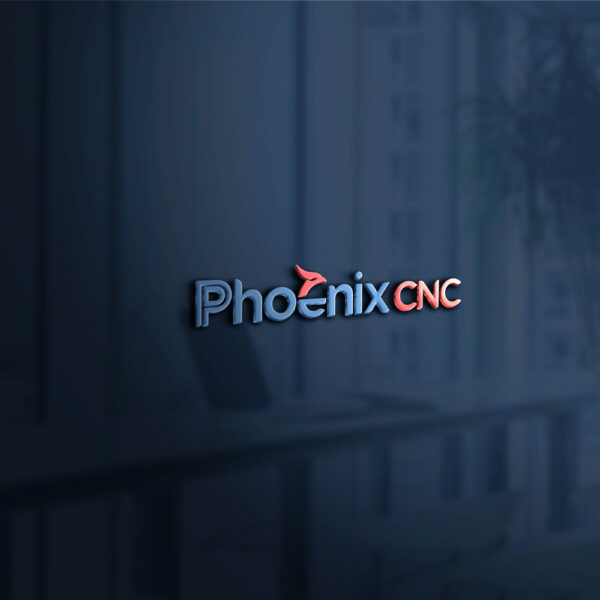 Thiết kế logo Phoenix cho doanh nghiệp cơ khí
