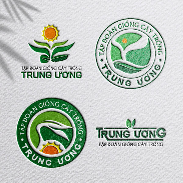 Thiết kế logo công ty giống cây trồng