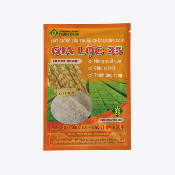 Thiết kế bao bì lúa giống