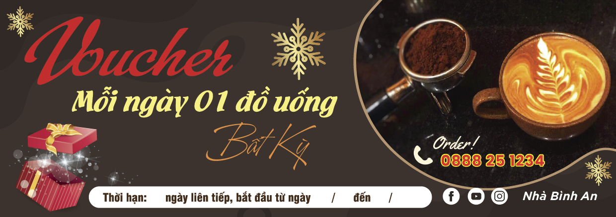 Thiết kế Voucher thẻ giảm giá khuyến mại cho quán cà phê - Ảnh 2