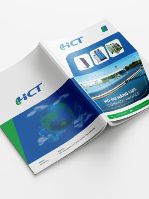 Thiết kế hồ sơ năng lực công ty xử lý nước thải, lọc nước, cung cấp nước công nghiệp