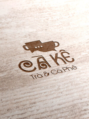 Thiết kế logo quán cà phê Cà Kê Coffee