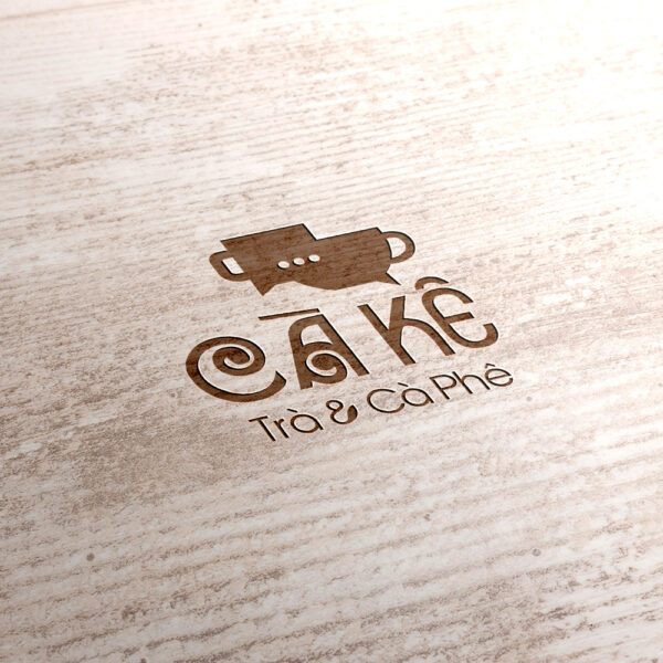 Thiết kế logo quán cà phê Cà Kê Coffee