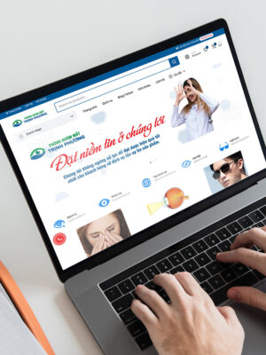 Thiết kế website phòng khám mắt, mắt kính