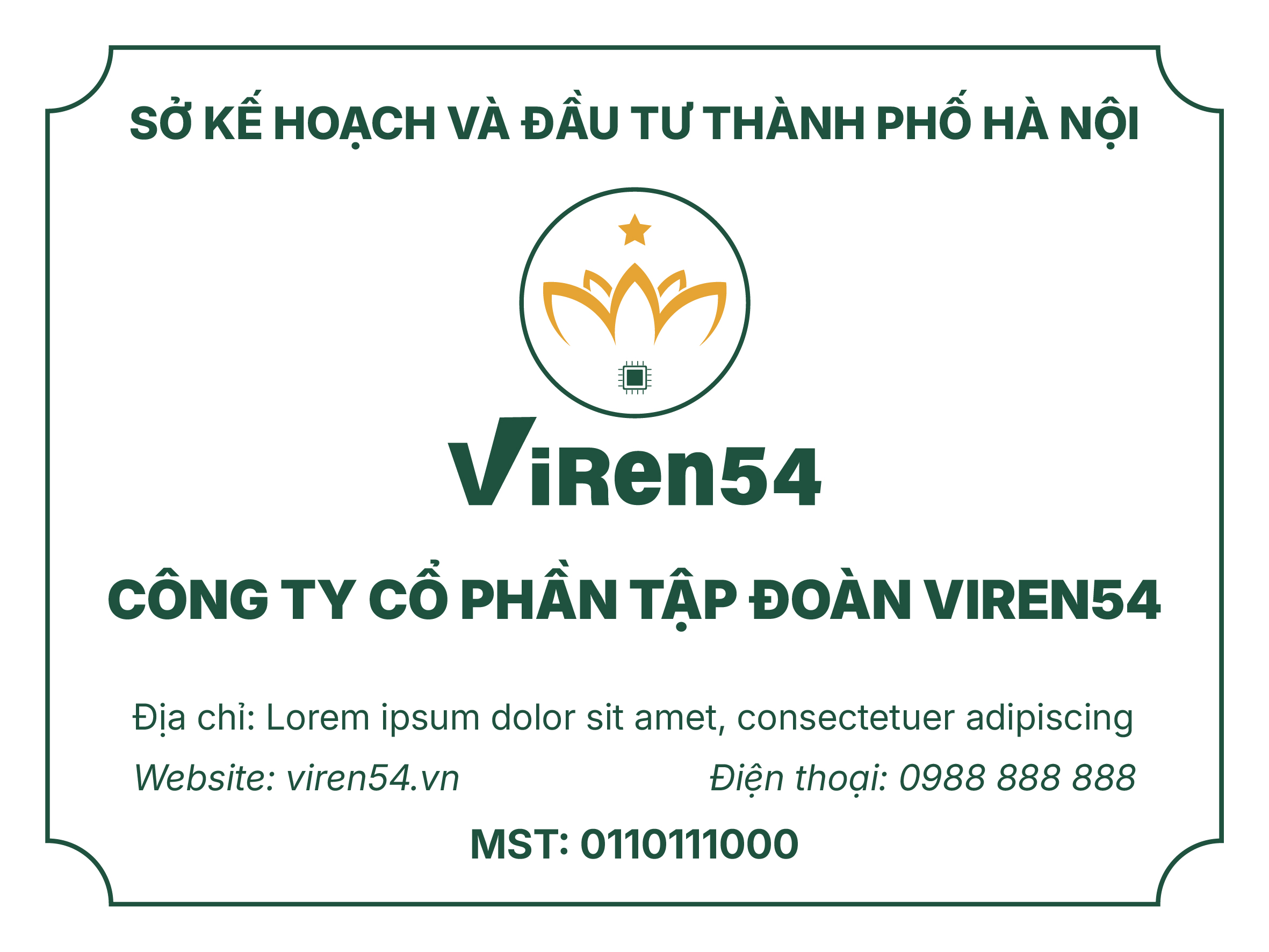 Thiết kế biển công ty, biển doanh nghiệp - Ảnh 3