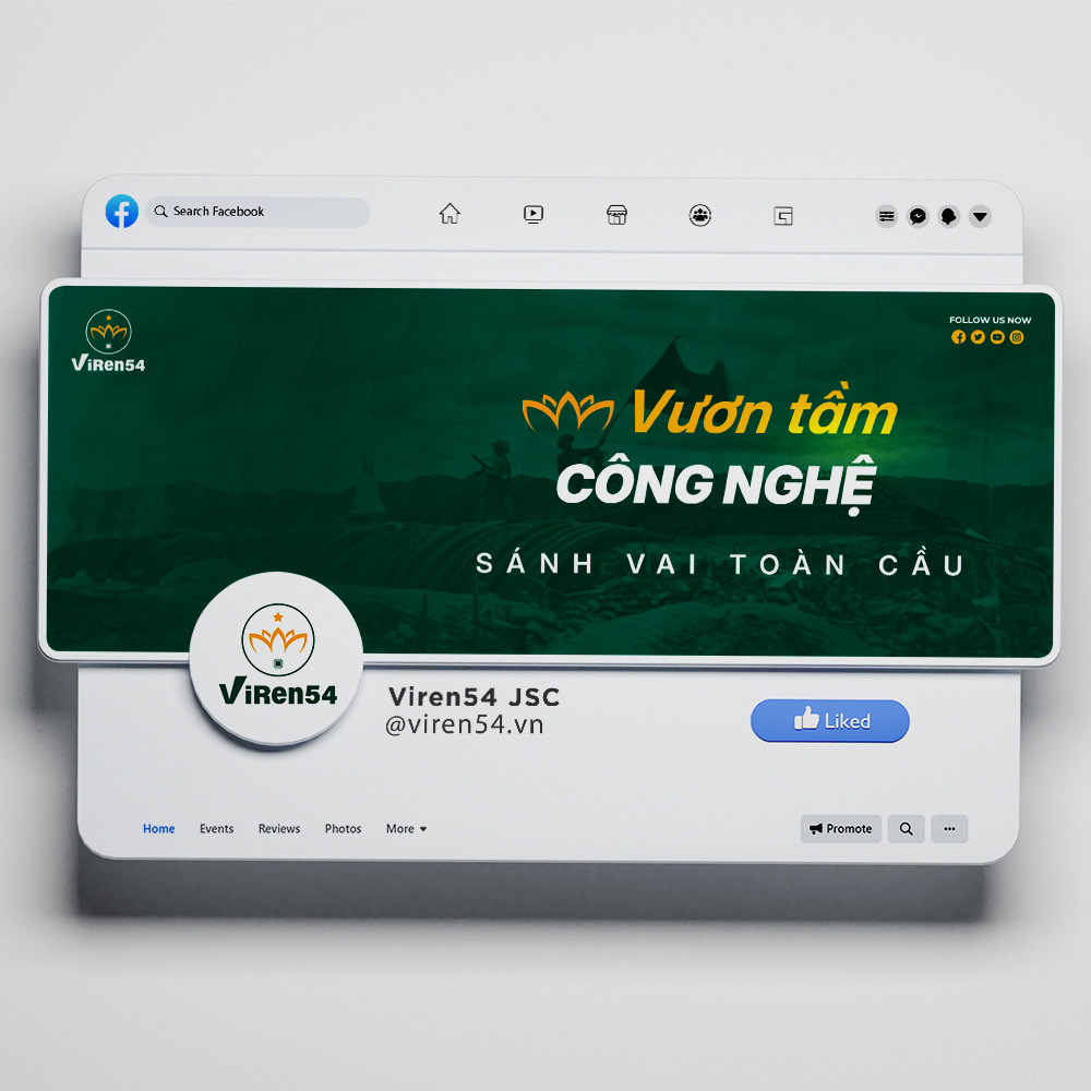 Thiết kế giao diện trang facebook, ảnh bìa, avatar