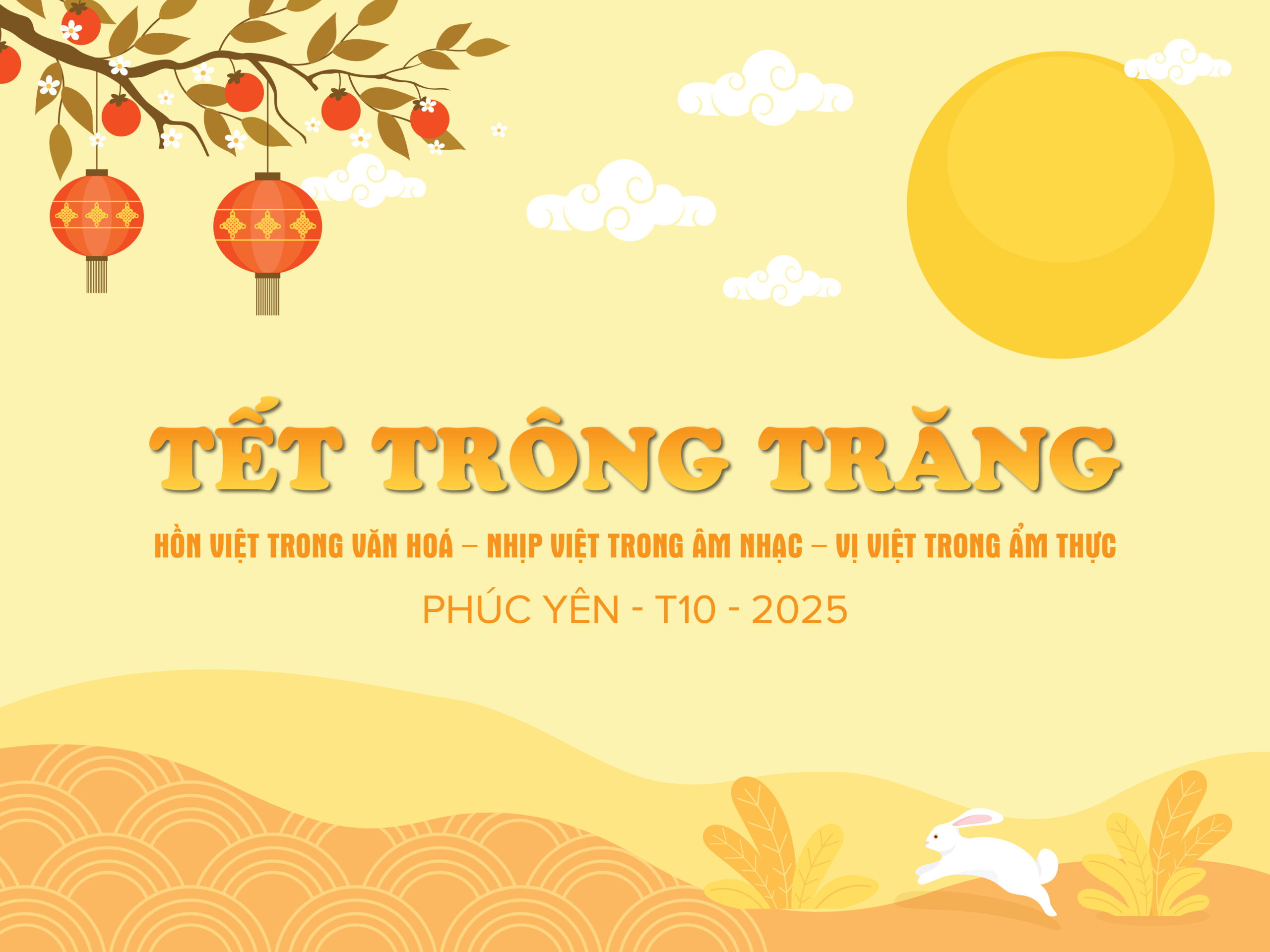Thiết kế phông nền - backdrop sự kiện Tết trung thu - Ảnh 3