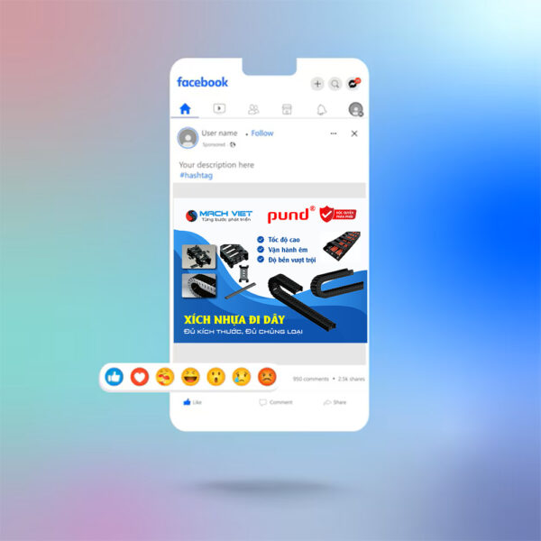 Thiết kế banner quảng cáo sản phẩm trên mạng xã hội và website