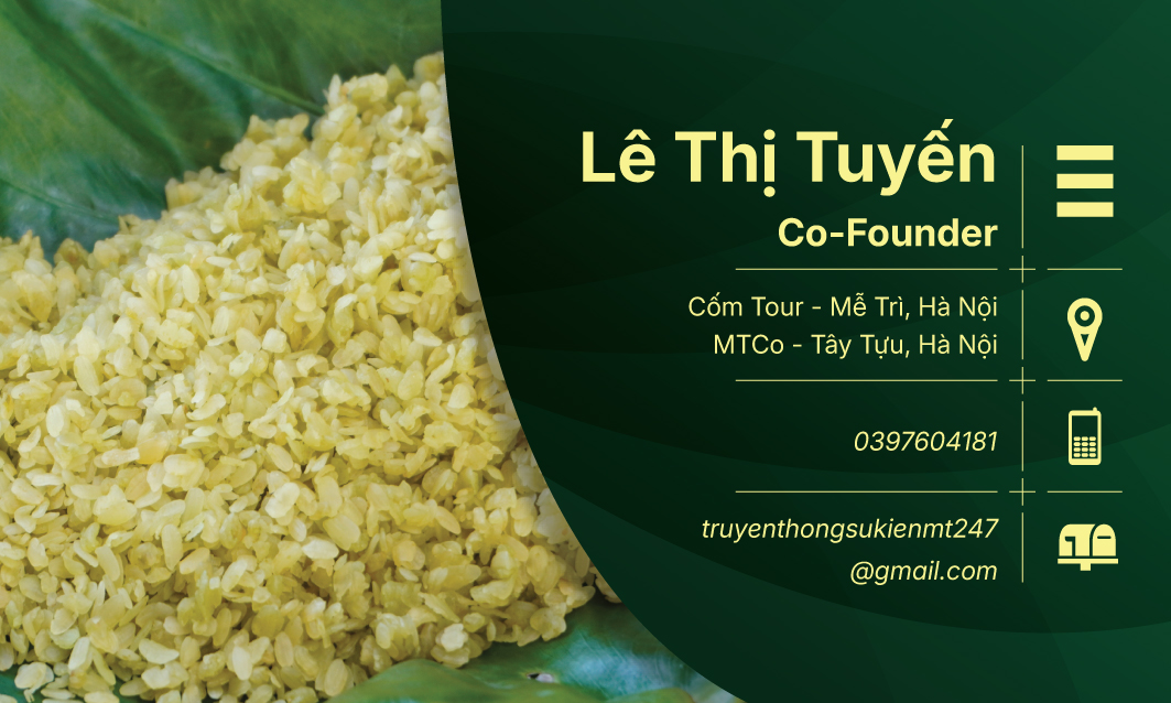 Mẫu thiết kế namecard với các họa tiết truyền thống - Ảnh 3
