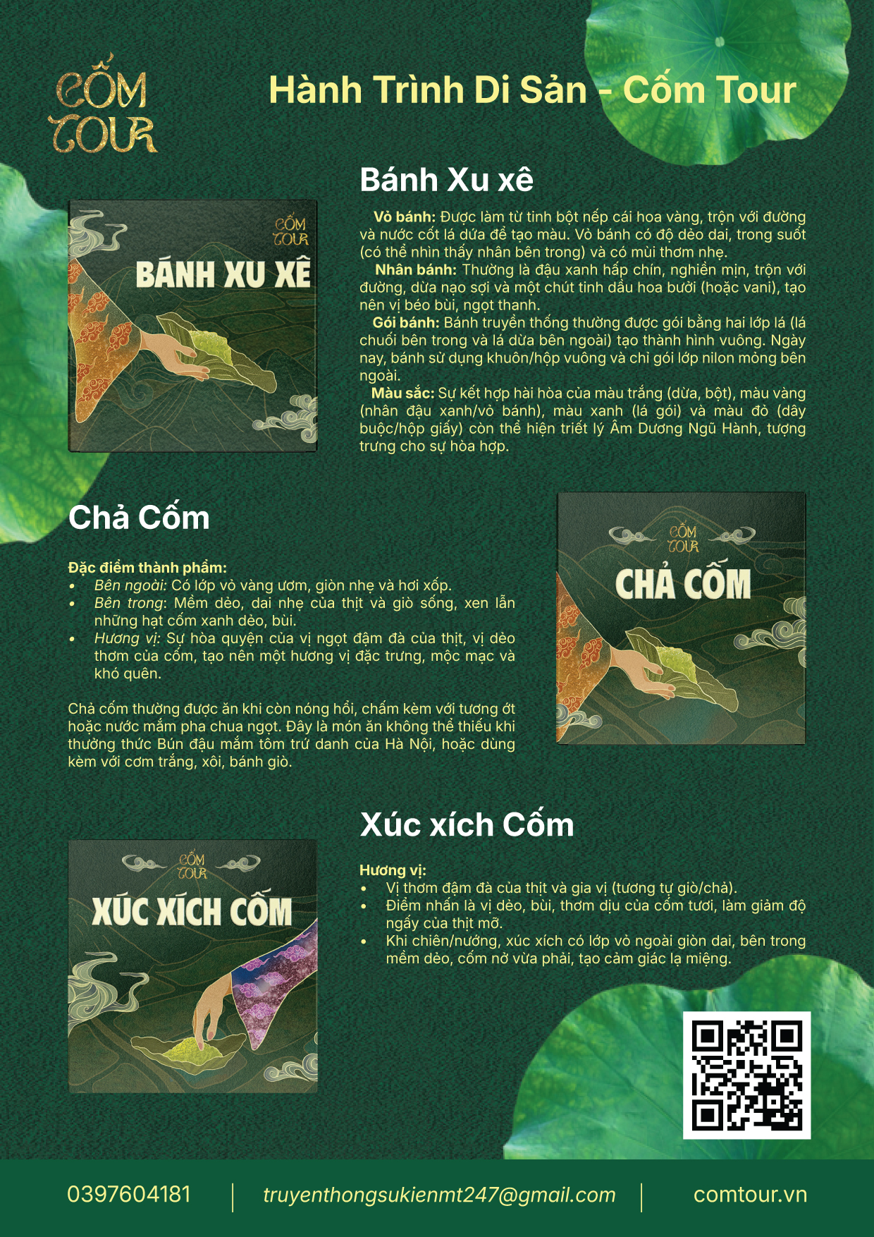 Mẫu thiết kế tờ rơi sản phẩm nông sản, OCOP - Ảnh 4