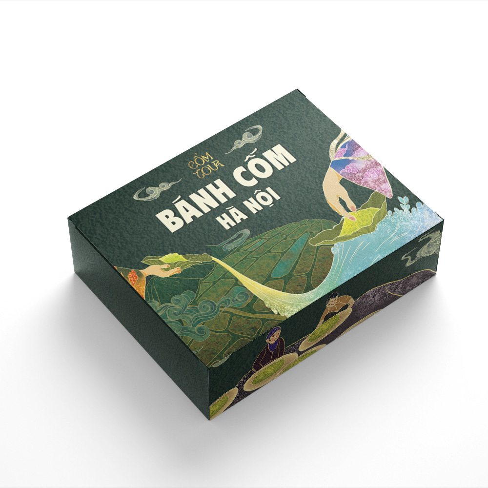 Bao bì sản phẩm Cốm và những sản phẩm liên quan Cốm - Ảnh 3
