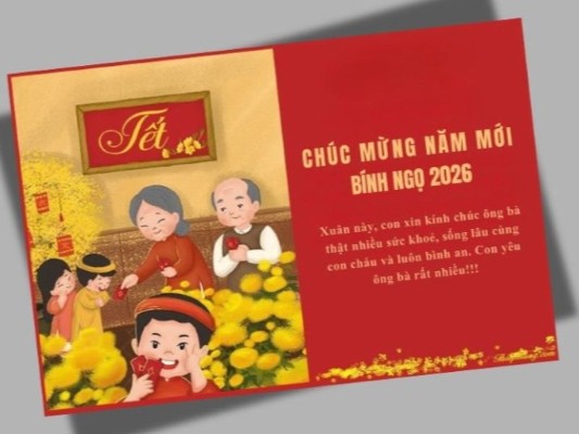 thiệp chúc tết
