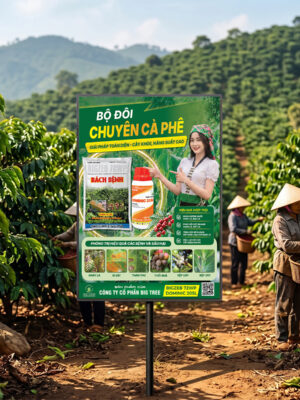 Thiết kế Poster quảng cáo ngành nông nghiệp, thuốc bảo vệ thực vật
