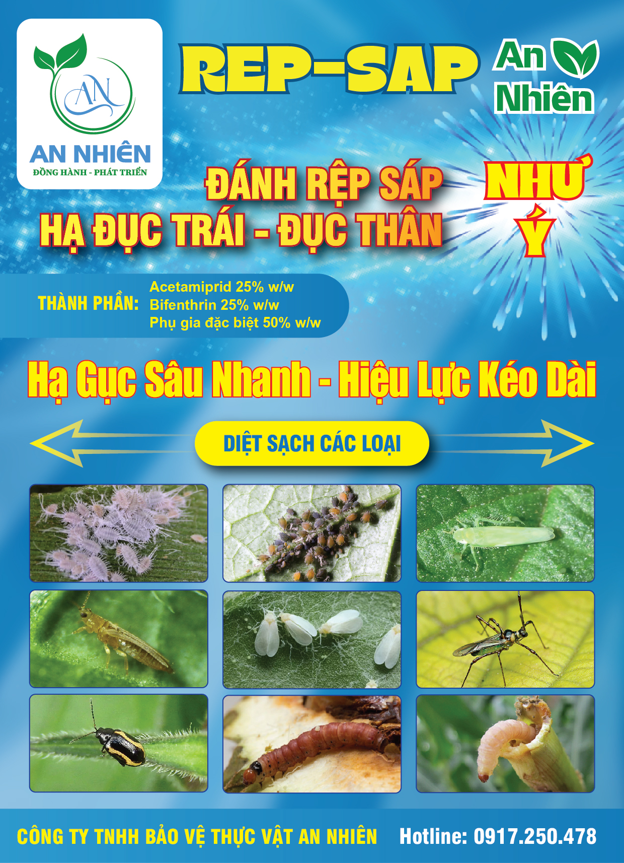 Thiết kế tờ rơi quảng cáo sản phẩm thuốc bảo vệ thực vật - Ảnh 3