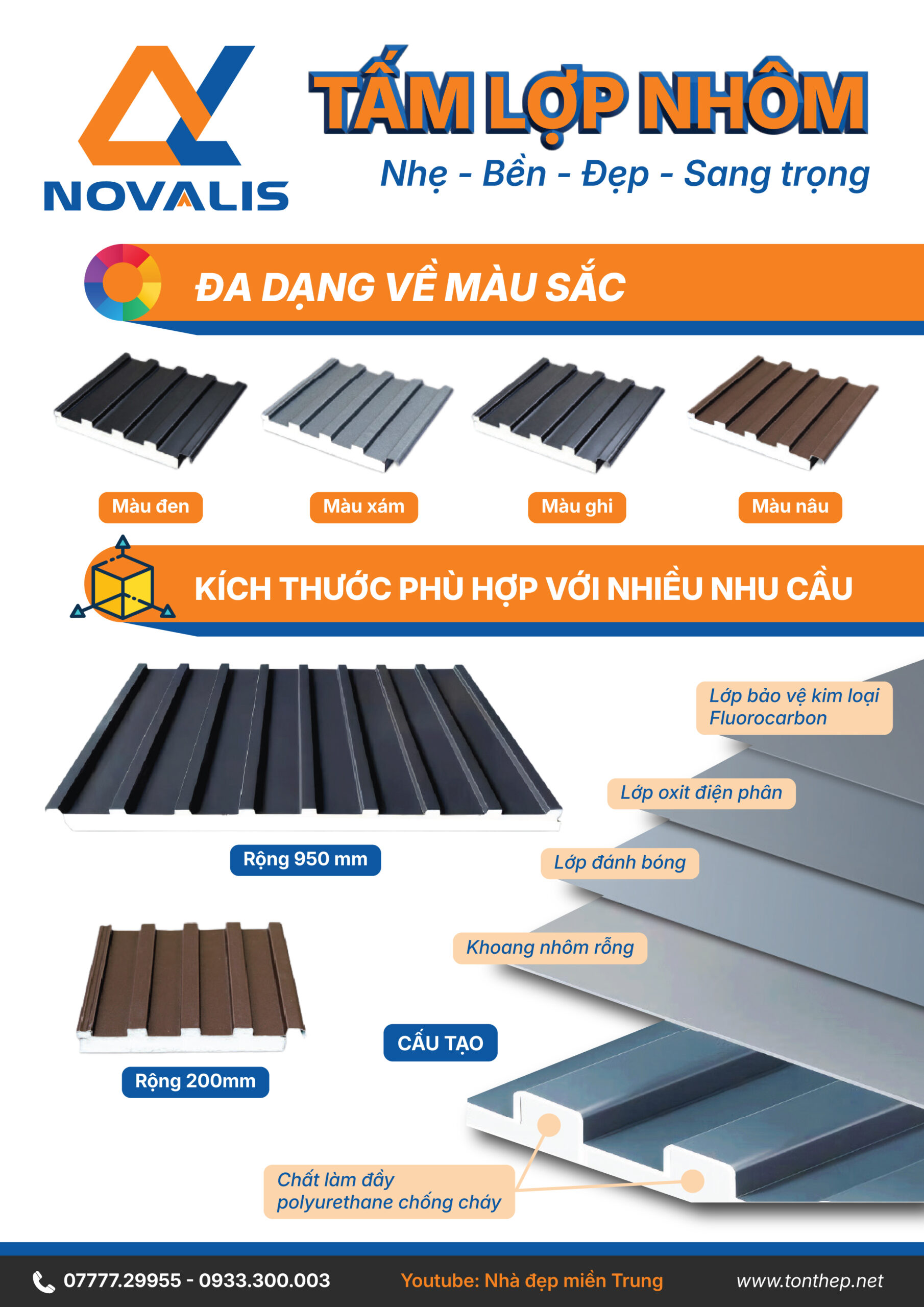 Thiết kế tờ rơi quảng cáo sản phẩm nhôm - Ảnh 2